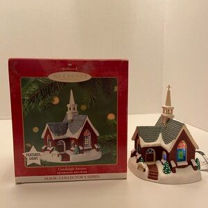 2001 Hallmark Candlelight Series Holiday Church Magic Collector’s Series
